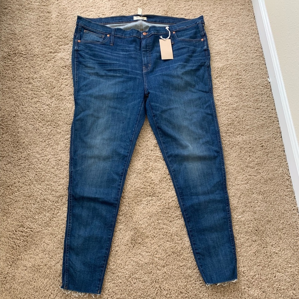 Madewell High rise skinny jean